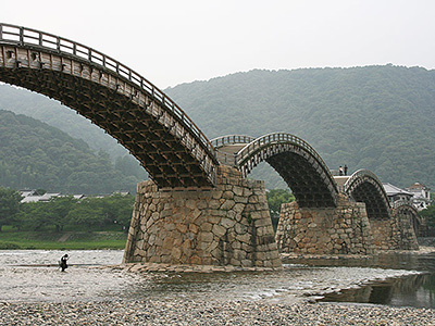 Brocade Sash Bridge in Iwakuni