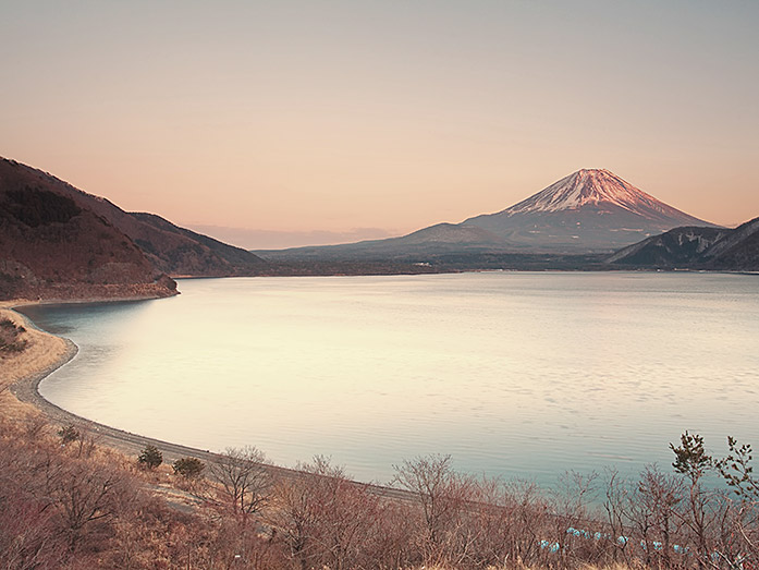 Lake Motosu part of Fuji Five Lakes