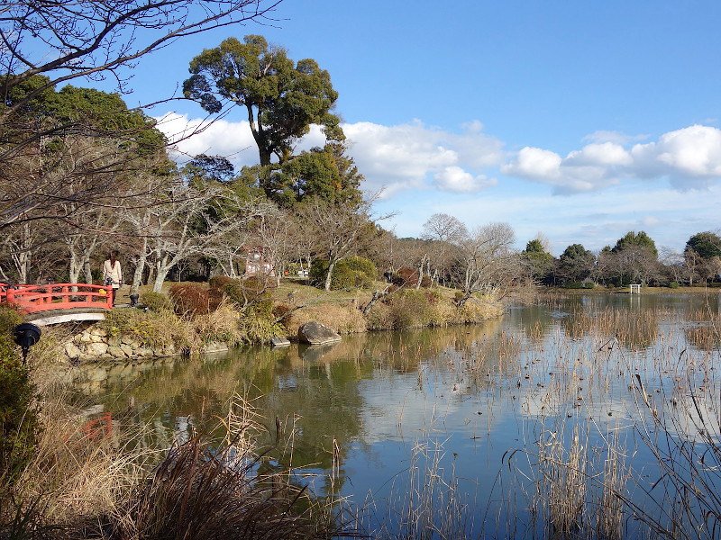 Daikakuji Temple Osawa Pond in Kyoto