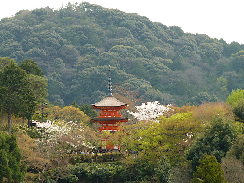 Koyasu Pagoda Kiyomizu-dera Temple in Kyoto