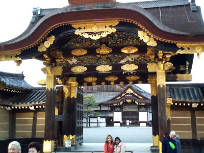 Karamon Gate Nijo Castle in Kyoto