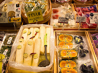 Nishiki Market in Kyoto