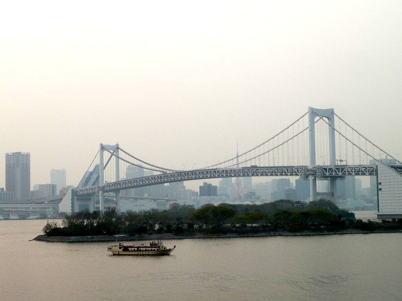 Rainbow Bridge in Tokyo